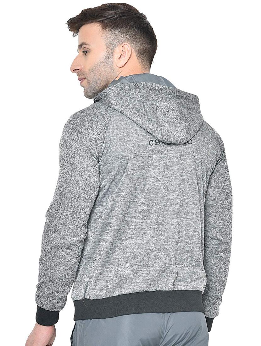 yellow color block reversible casual jacket - 17418087 - Zoom Image - 5