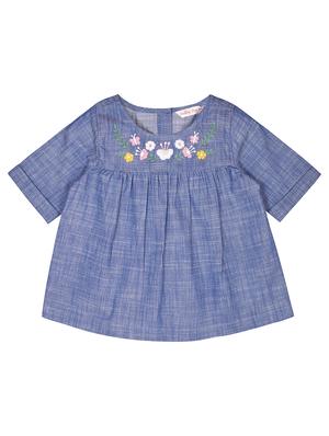 blue cotton tunic sets twin set - 17418173 - Standard Image - 3
