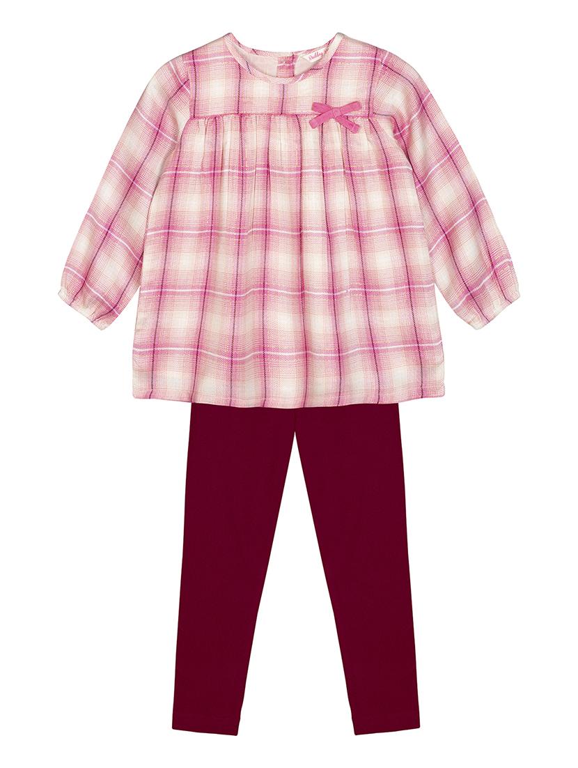 pink rayon tunic twin sets - 17418179 - Zoom Image - 1