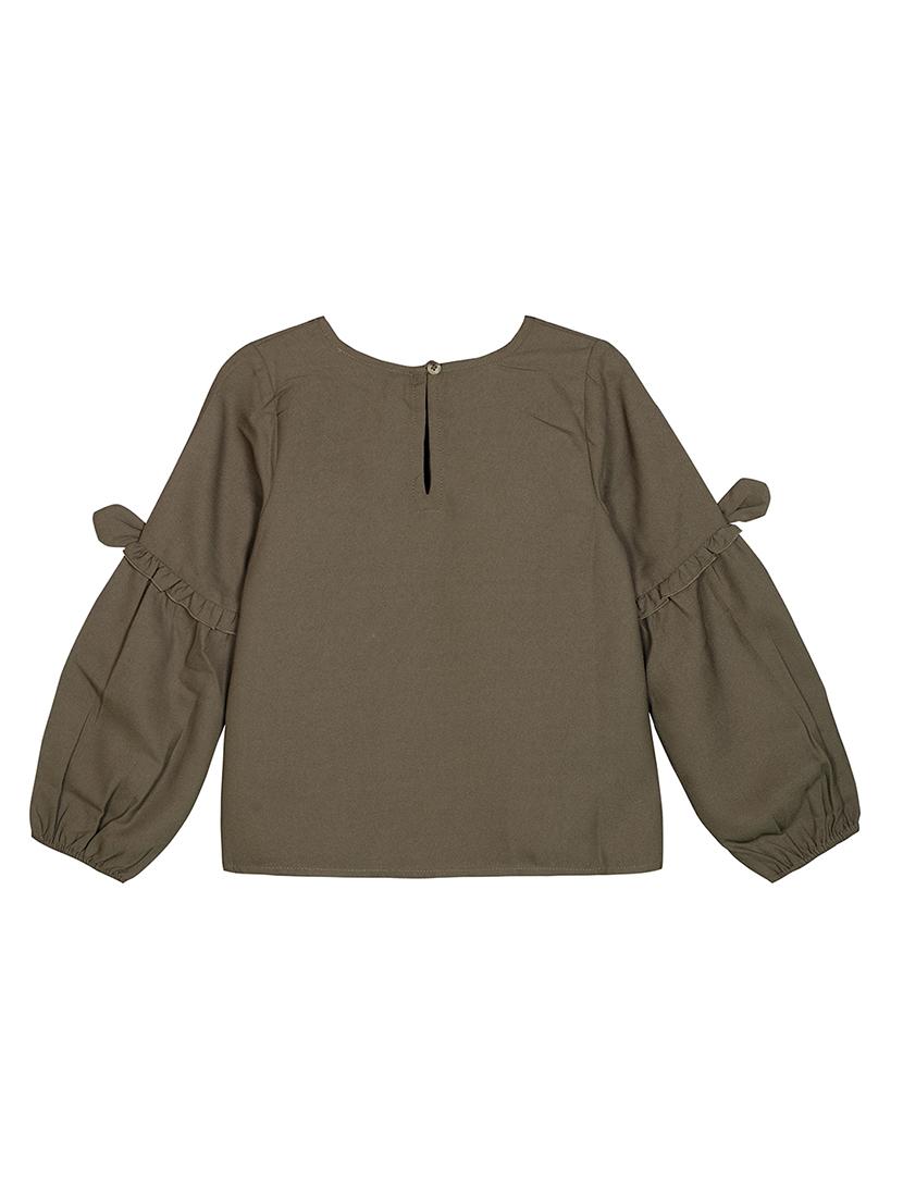 green polyester regular top - 17418245 - Zoom Image - 2