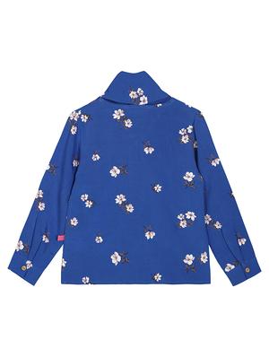 blue georgette regular top - 17418248 - Standard Image - 2