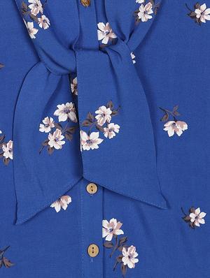 blue georgette regular top - 17418248 - Standard Image - 3