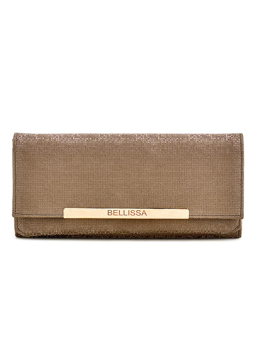 beige leatherette clutch - 17418487 - Zoom Image - 1
