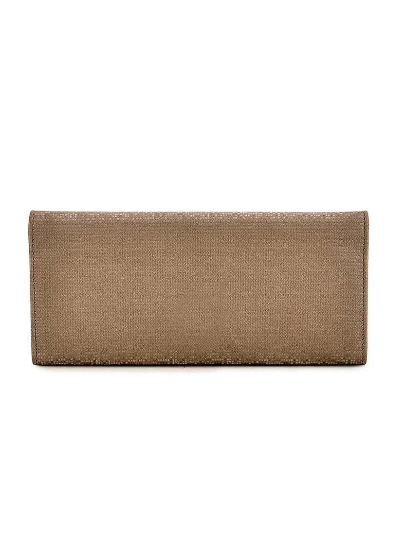 beige leatherette clutch - 17418487 - Zoom Image - 2