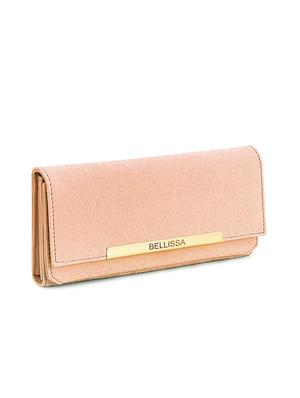 pink leatherette clutch - 17418498 - Standard Image - 3