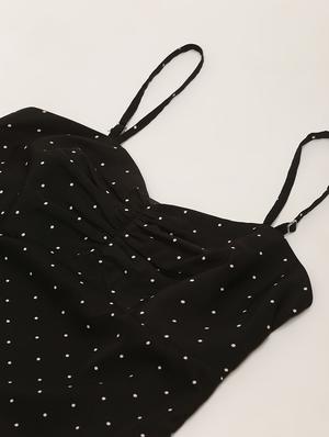 cami neck polka dot dress - 17418660 - Standard Image - 5