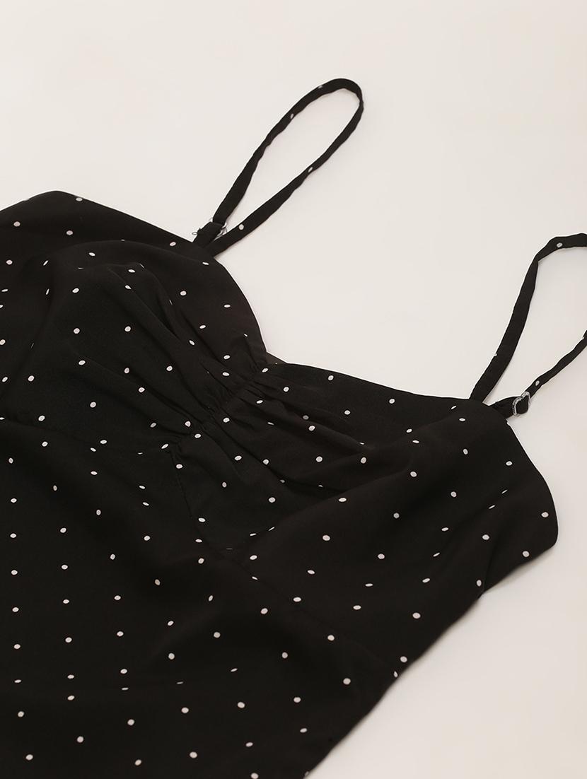 cami neck polka dot dress - 17418660 - Zoom Image - 5