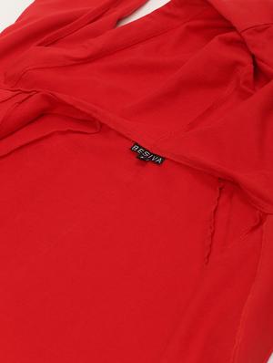 zip up solid hoodie - 17418687 - Standard Image - 5
