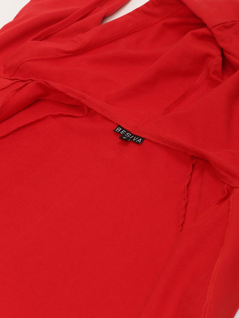 zip up solid hoodie - 17418687 - Zoom Image - 5