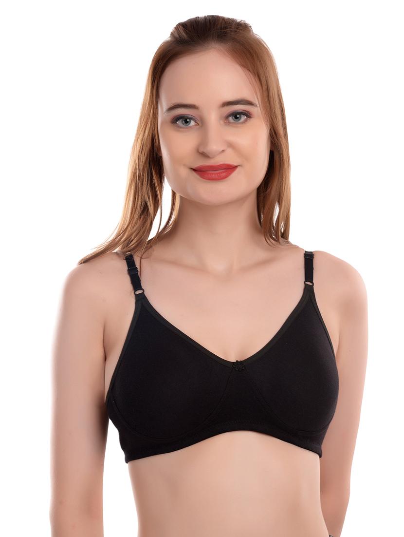 floral patch regular bra - 17418755 - Zoom Image - 1