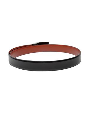 black leather belt - 17418941 - Standard Image - 3
