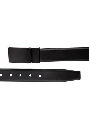 black leather belt - 17418941 - Standard Image - 6