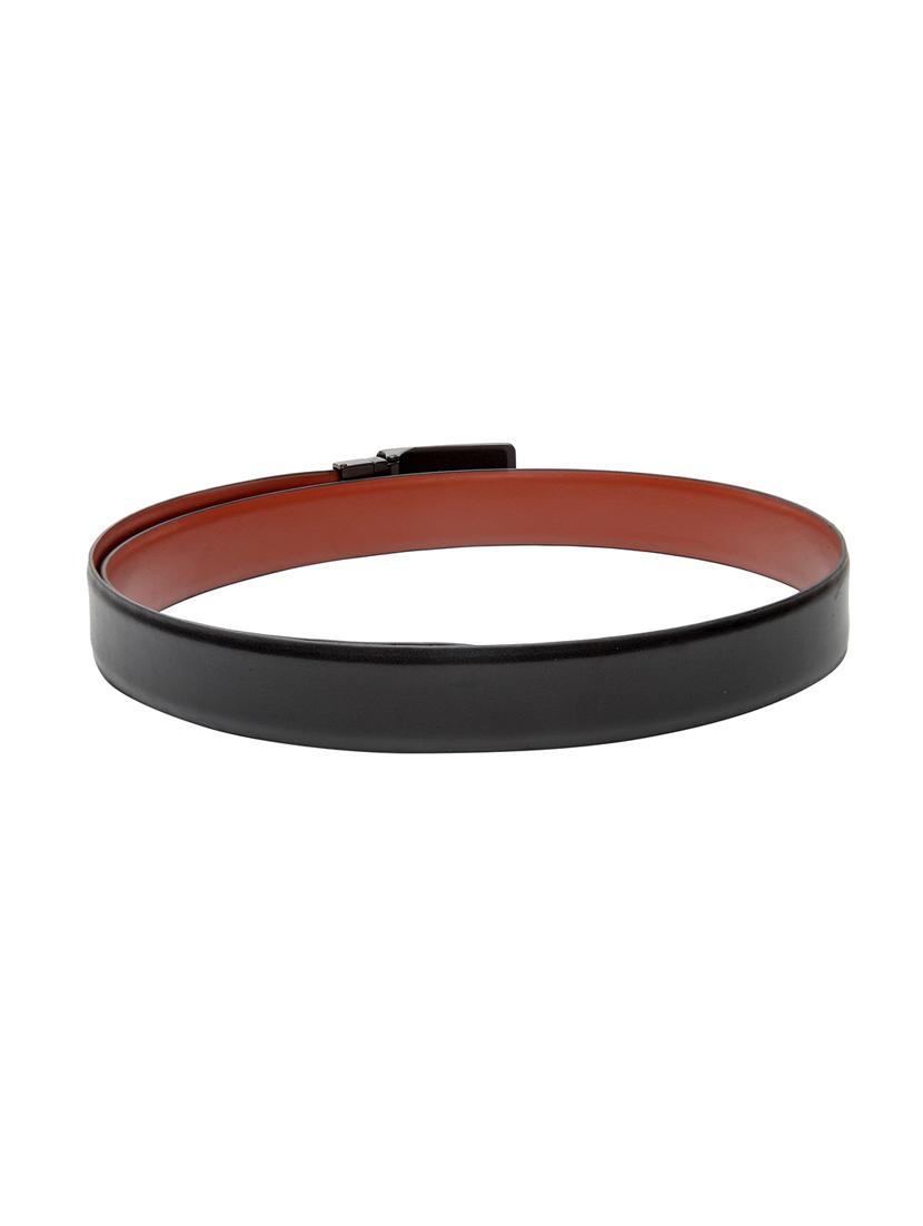black leather belt - 17418941 - Zoom Image - 3