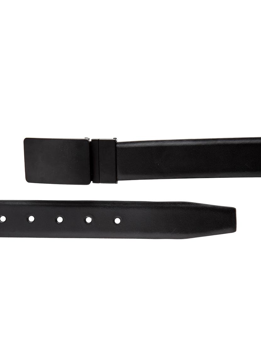 black leather belt - 17418941 - Zoom Image - 6