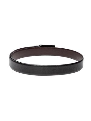 black leather belt - 17418943 - Standard Image - 3