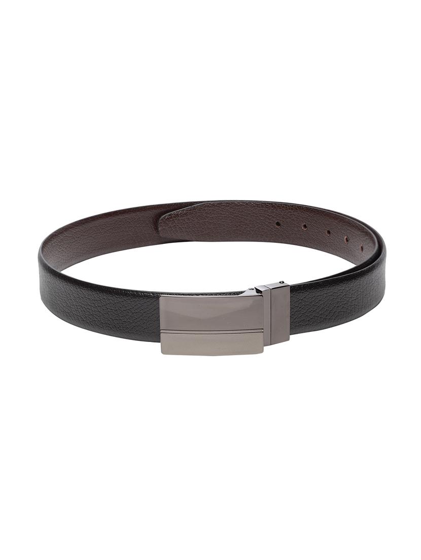 black leather belt - 17418943 - Zoom Image - 2