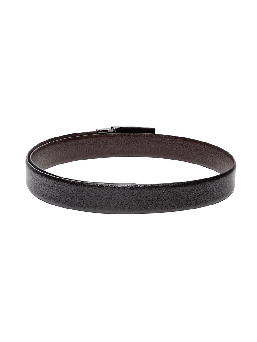 black leather belt - 17418943 - Zoom Image - 3