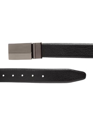 black leather belt - 17418944 - Standard Image - 6