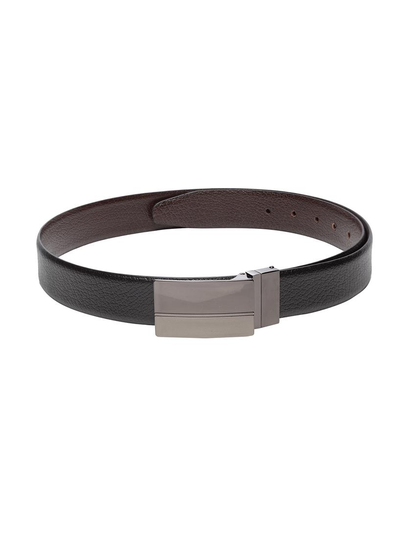black leather belt - 17418944 - Zoom Image - 2