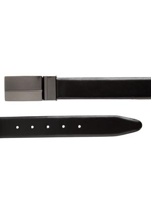 black leather belt - 17418948 - Standard Image - 5