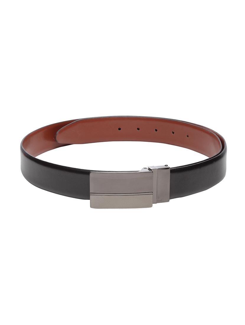 black leather belt - 17418948 - Zoom Image - 2
