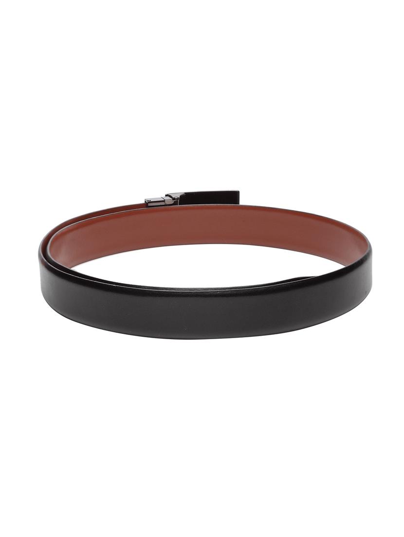 black leather belt - 17418948 - Zoom Image - 3