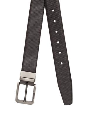 black leather belt - 17418968 - Standard Image - 4