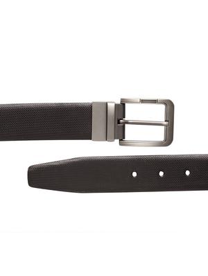 black leather belt - 17418968 - Standard Image - 5