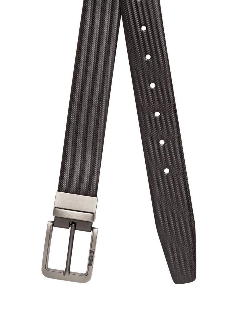 black leather belt - 17418968 - Zoom Image - 4