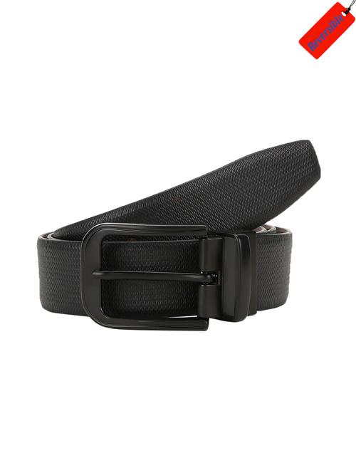 black leather belt - 17418986 - Standard Image - 1