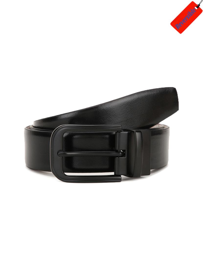 black leather belt - 17418987 - Zoom Image - 1