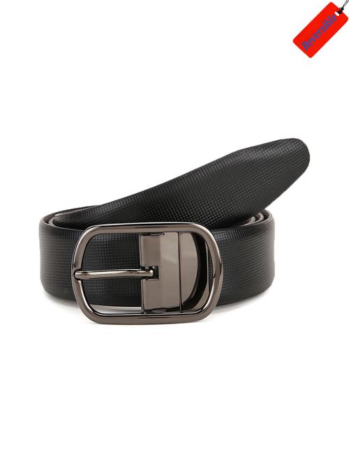black leather belt - 17418989 - Standard Image - 1