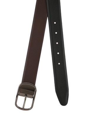 black leather belt - 17418989 - Standard Image - 2