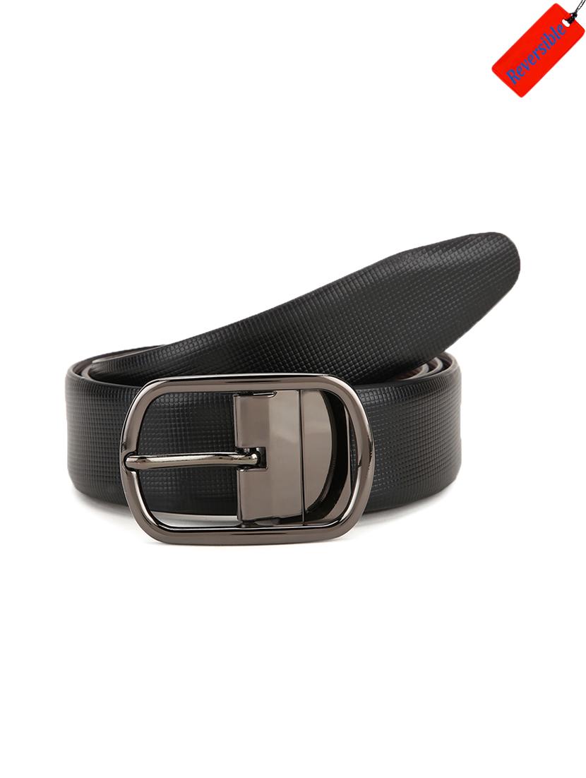 black leather belt - 17418989 - Zoom Image - 1