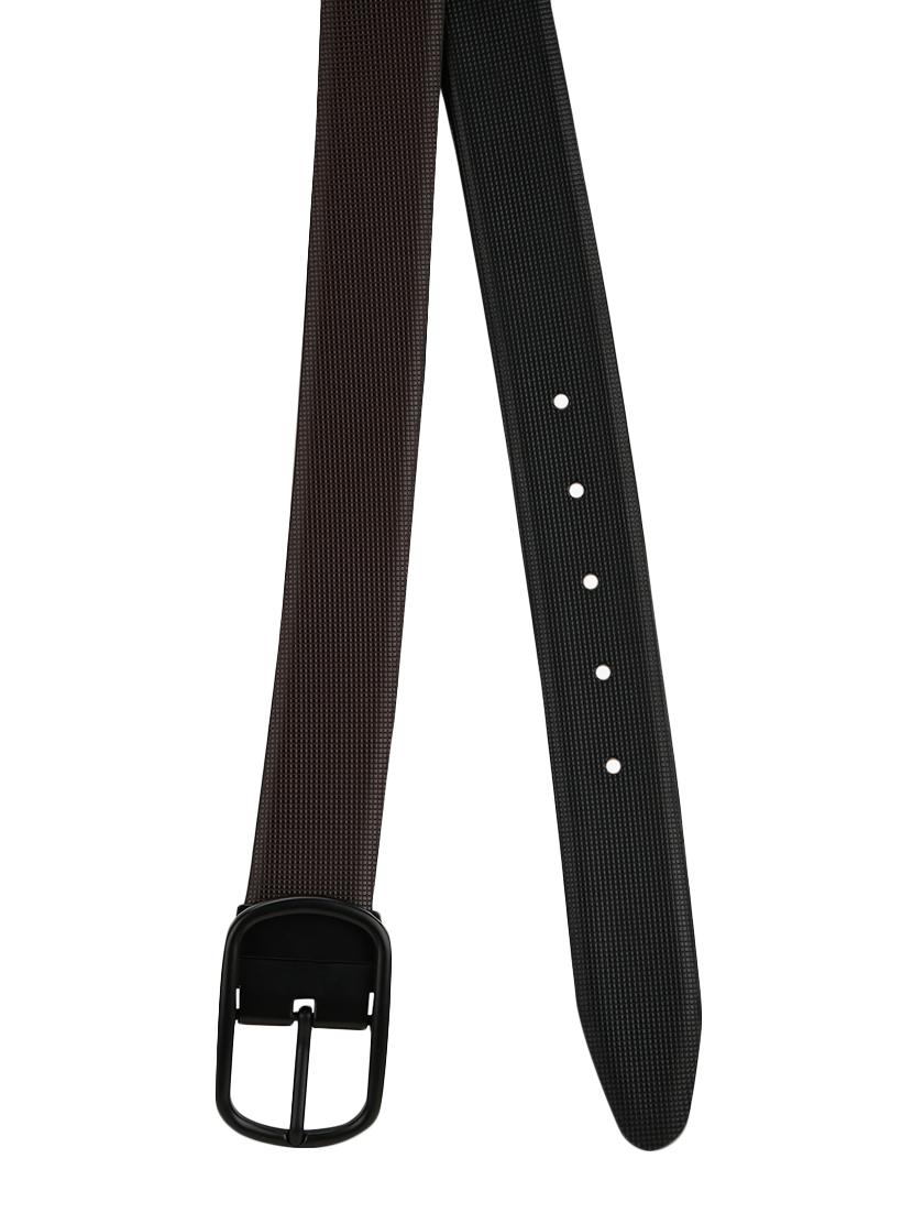 black leather belt - 17418993 - Zoom Image - 2