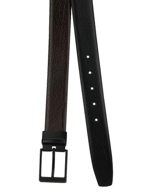 black leather belt - 17418995 - Standard Image - 2
