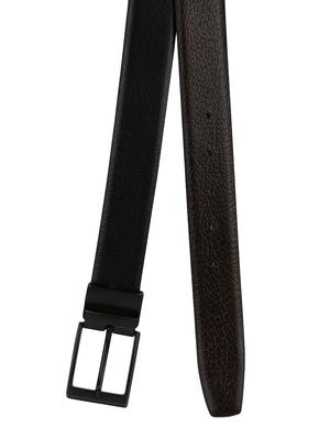 black leather belt - 17418995 - Standard Image - 3