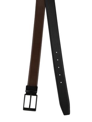 black leather belt - 17418996 - Standard Image - 3
