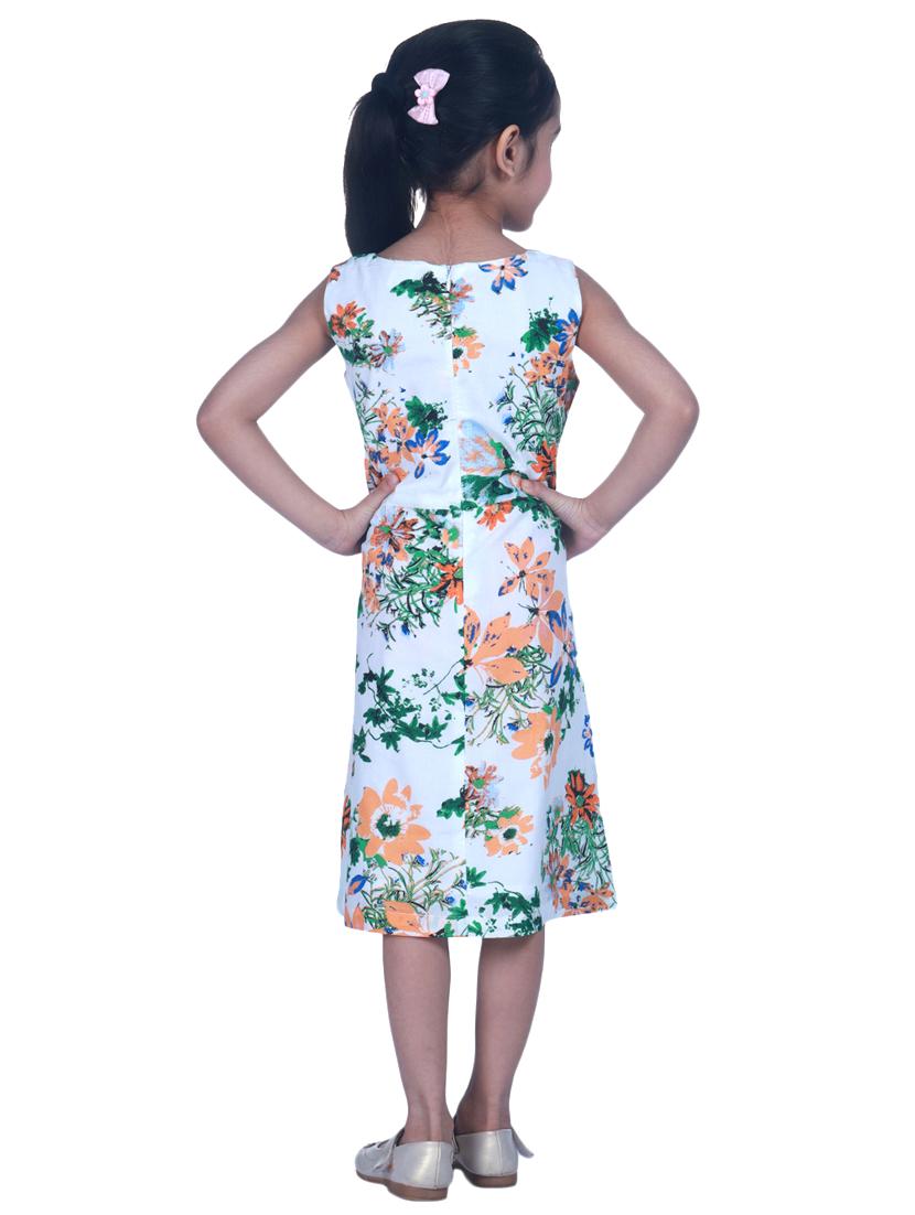 multi colored cotton frock - 17419216 - Zoom Image - 3