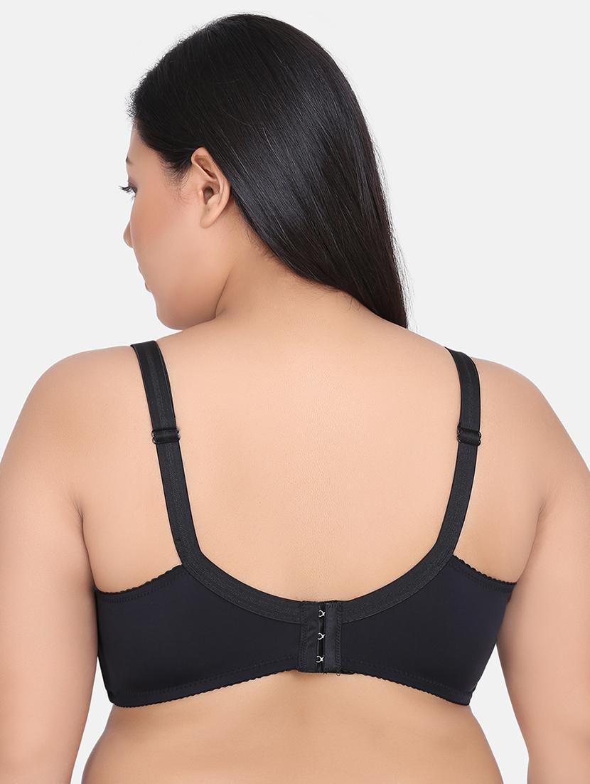 black nylon plunge bra - 17419301 - Zoom Image - 3