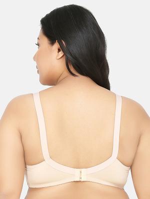 beige nylon plunge bra - 17419305 - Standard Image - 3