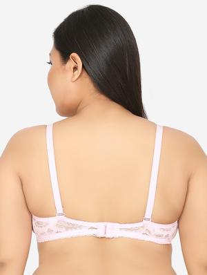 pink lace balconette bra - 17419317 - Standard Image - 3