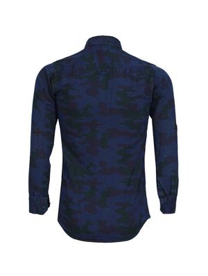 blue cotton shirt - 17419364 - Standard Image - 2