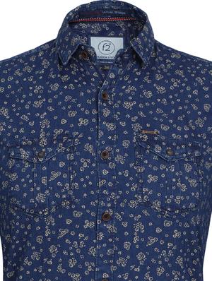 blue cotton shirt - 17419365 - Standard Image - 3