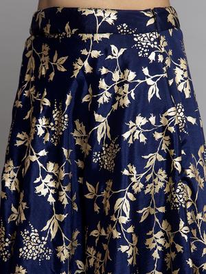 floral print flared lehenga - 17419372 - Standard Image - 6