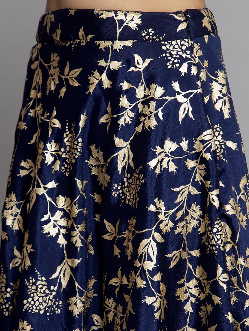 floral print flared lehenga - 17419372 - Zoom Image - 6