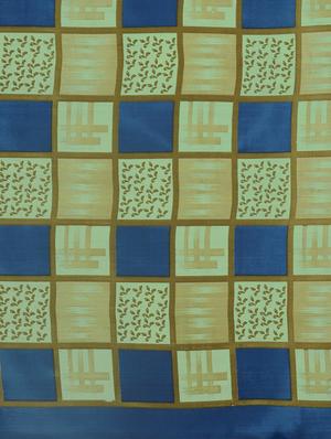 checkered printed saree with blouse - 17419475 - Standard Image - 4
