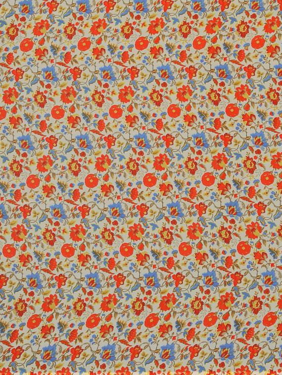 floral printed saree with blouse - 17419583 - Zoom Image - 4