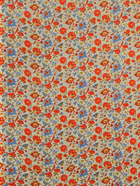 floral printed saree with blouse - 17419583 - Zoom Image - 5