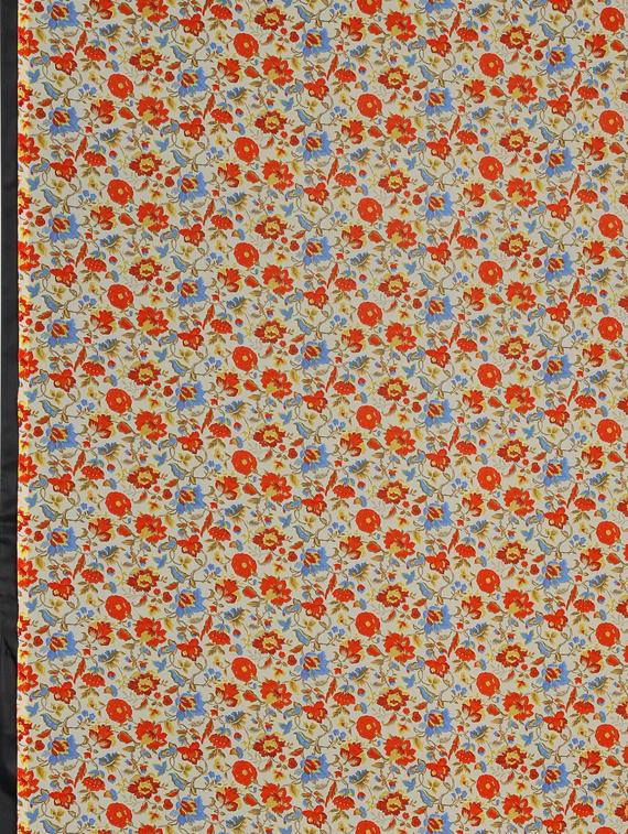 floral printed saree with blouse - 17419583 - Zoom Image - 6